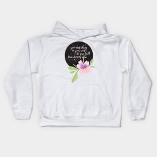 chaos in your soul Kids Hoodie